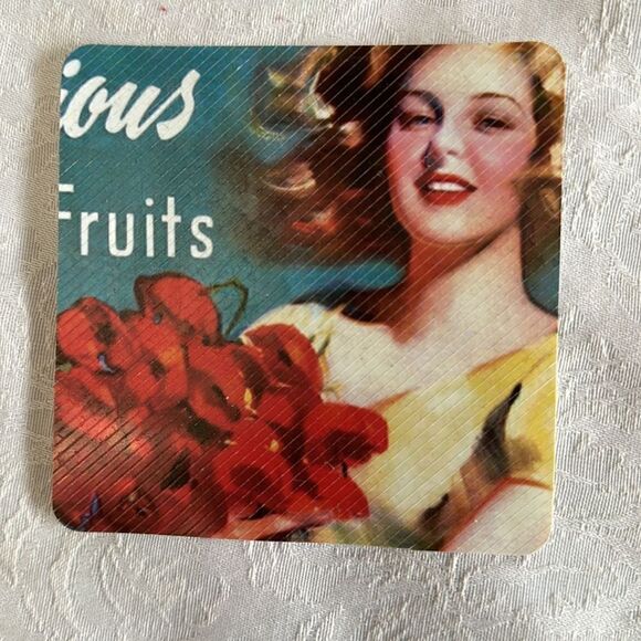 Coasters Retro Vintage Kelloggs Plastic - Picture 2 of 9